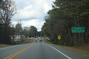 Gretna FL sign US90