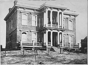 Headquarters, Military Topographical Engineers, Chattanooga, Tennessee. - NARA - 530442