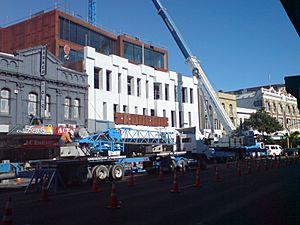 Ironbank Main Crane Being Dismantled