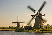 Kinderdijk Active Windmill