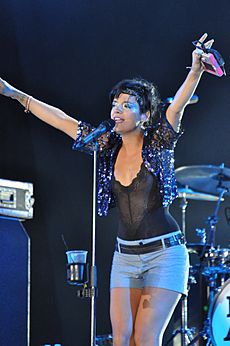 Lily Allen Sziget 2009