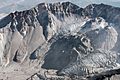 MSH06 aerial crater dome glacier from NW 10-22-06