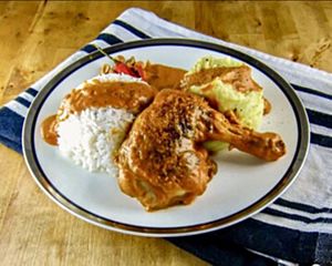 Moambe chicken