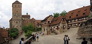 Nuernberg Burg Panorama PtGUI