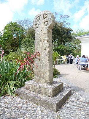 Old Central Cross - moved to Penlee House Gallery and Museum, Penzance Parish (geograph 6037713)