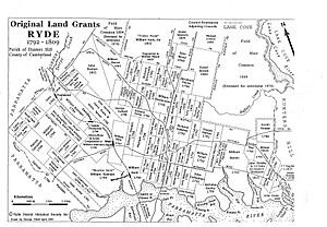 Original Land Grants RYDE 1792-1809