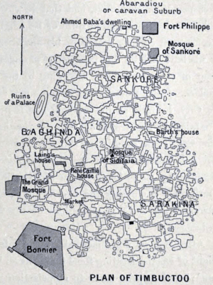 Plan of Timbuctoo 1896