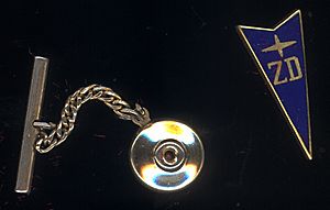 Pontiac Zero Defects tie tack