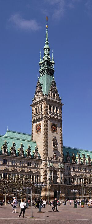 Rathausturm Hamburg
