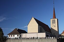 The Church of Saint-Pierre, a Swiss heritage site of national significance