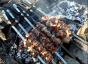 Shashlik. Armenia