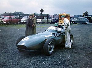 Vanwall VW5 Aintree 1957