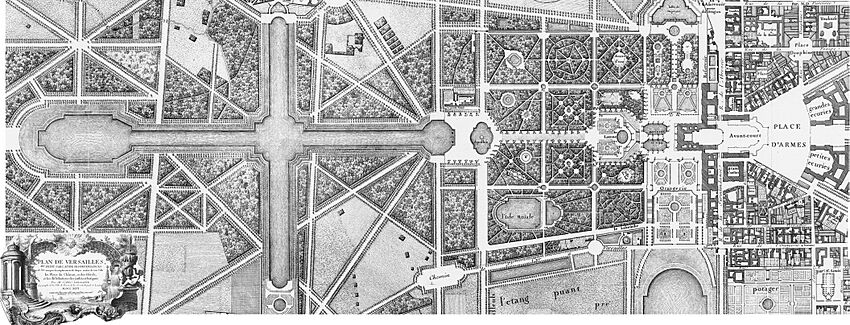 Versailles Plan Jean Delagrive