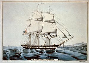 Vincennes-sloop-Currier-Ives