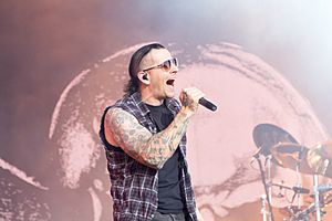 20140615-146-Nova Rock 2014-Avenged Sevenfold-M Shadows