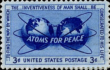 Atoms for Peace stamp