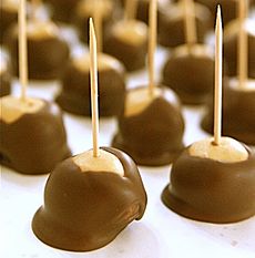 Buckeyes Peanut Butter Balls(cropped)