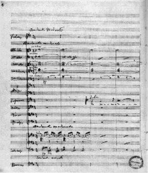 Faure Requiem Manuscript