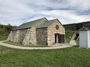 Fort George - Only Original Building - Magazine