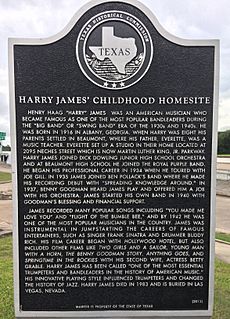 HarryJamesTxHistoricalMarker