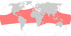 Hawksbill turtle range map.png