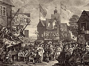 Hogarth's Southwark Fair