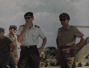 ICCS members at Bien Hoa Air Base, 26 January 1973