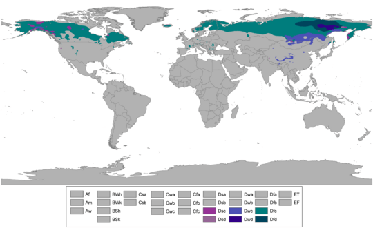 Koppen World Map Dfc Dwc Dsc Dfd Dwd Dsd