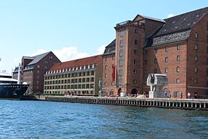 Larsens Plads from the water