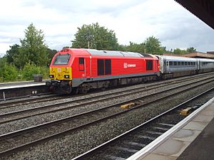 Loco 67027 at Leamington Spa