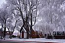 St. James Episcopal Church in Winter