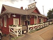 Prescott-Santa Fe, Prescott and Phoenix Railway Depot-1894-1