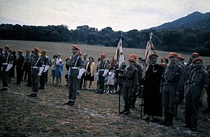 Requetés en Montejurra