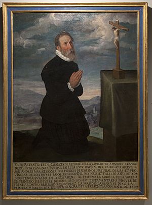 Retrato Carlos de Amberes