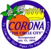 Official seal of Corona, California