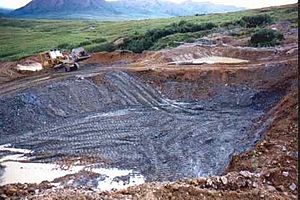 Settling pond construction