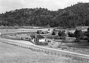 Silver City, 1948.  Photo by George A. Grant.