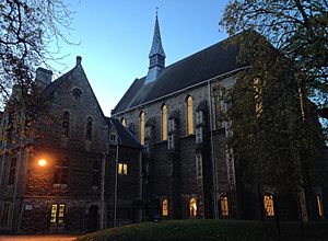 St Antony's in the twilight