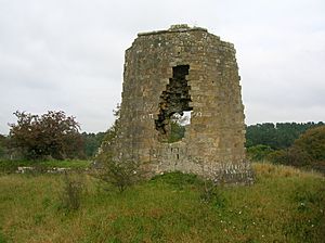 Terringzean Castle from the west.JPG