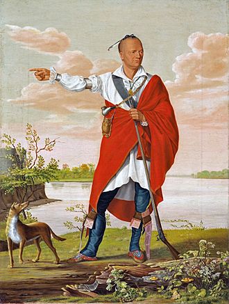 Thayendanegea (Joseph Brant) by William Berczy - 1802-1812