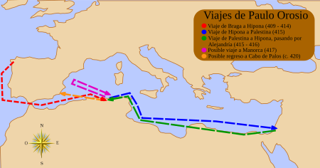 Viajes de Orosio