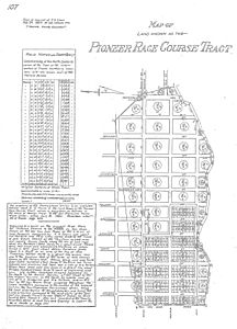 1864 Pioneer Race Course Tract