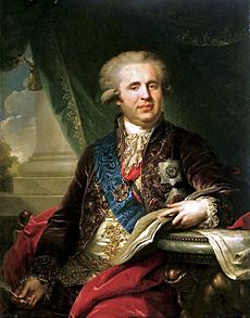 A.A.Bezborodko by Lampi (1794, Hermitage)