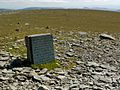 Aeroplane landing commemoration on Helvellyn