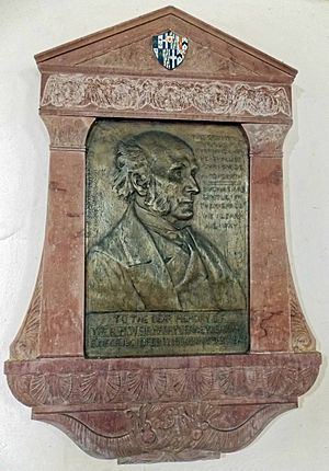 All Saints Church, Middle Claydon, Bucks, England - Sir Harry Verney monument