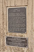 Camp X - Plaques