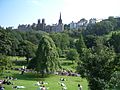 Edinburgh Park and old town