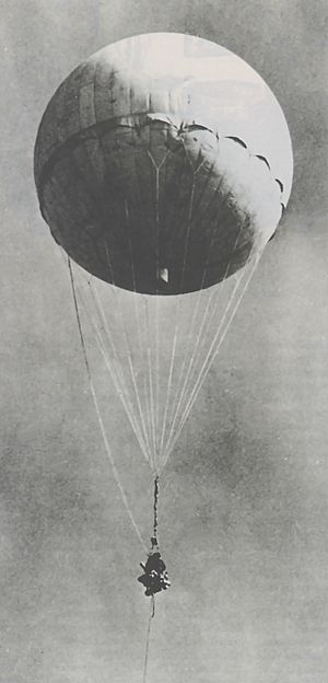 Japanese fire balloon Moffett