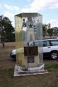 Kenny Russell memorial, Monto, Qld.