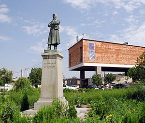 Khachatur Abovian in Kanaker Yerevan